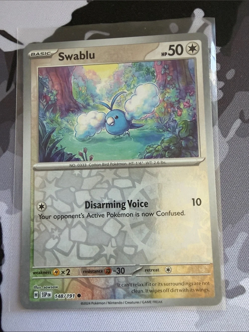 Swablu & Altaria Evolution Pokémon Card Lot | 4 Cards Reverse Holo ✨5/$25✨